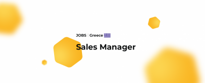 Греция: менеджер по продажам