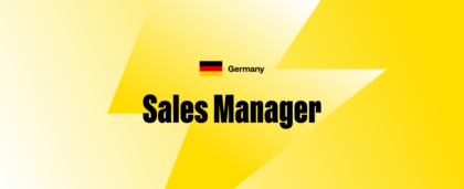 Germany: Sales Manager