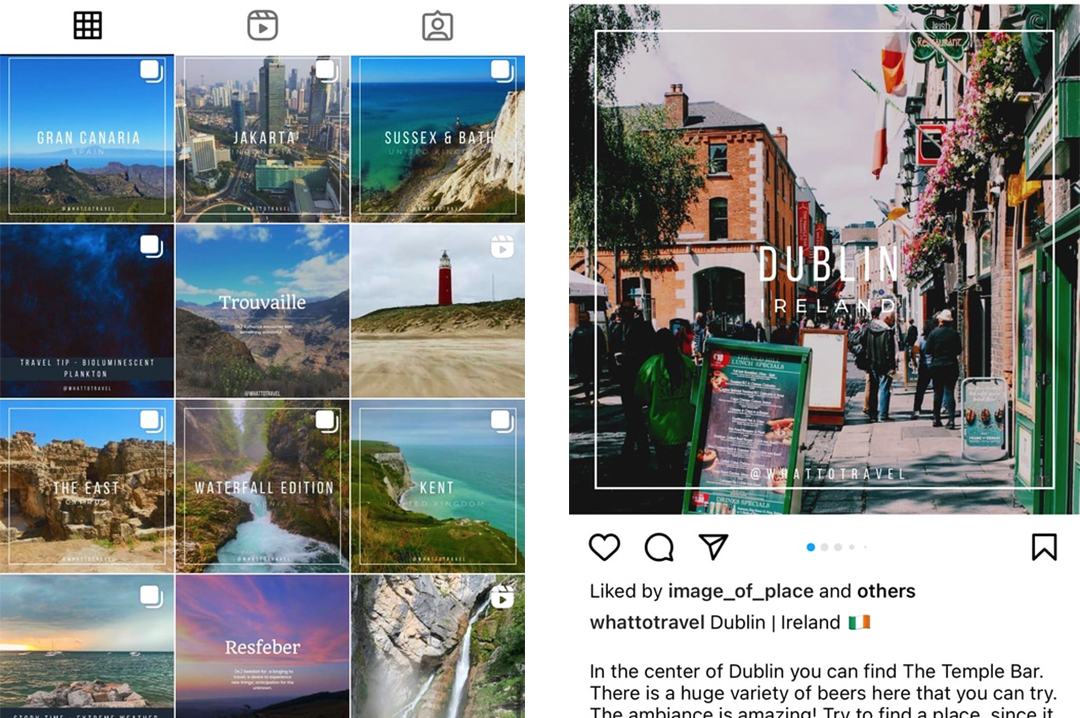best travel companies on instagram