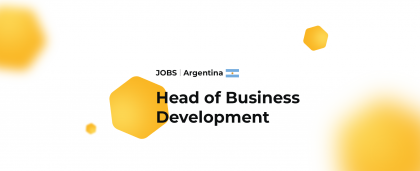 Argentina: Head of Business Development