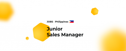 Philippines: Junior Sales Manager
