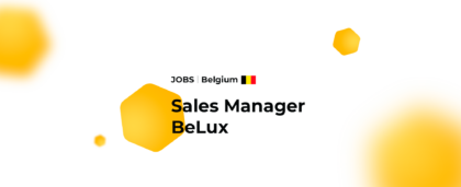 Belgium: Sales Manager BeLux