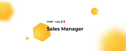 Italy (Triveneto): Sales Manager