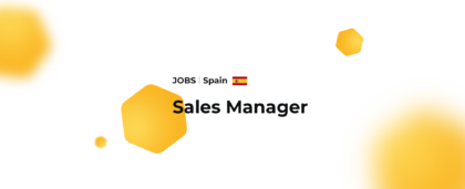 Spain (Madrid): Sales Manager