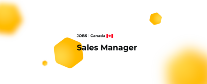 Canada: Sales Manager