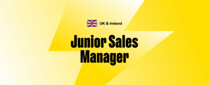 UK & Ireland: Junior Sales Manager
