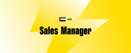 UAE: Sales Manager