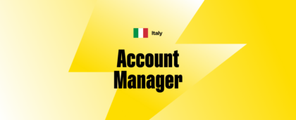 Italy (Tuscany): Account Manager