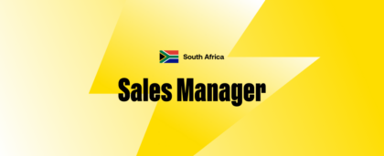 South Africa: Sales Manager