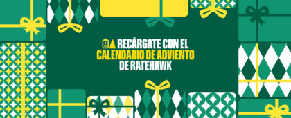 Pasa del modo turbo al modo recarga: ¡Desbloquea los regalos del calendario de Adviento de RateHawk!