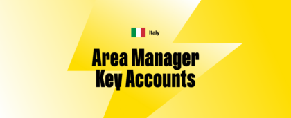 Italy: Area Manager Key Accounts