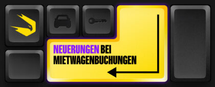 Neuerungen bei Mietwagenbuchungen