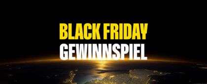 Black Friday-Gewinnspiel: Mehr buchen und gewinnen