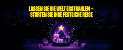 Bringen Sie die Welt zum Leuchten: Verleihen Sie Ihrer Weihnachtszeit neuen Schwung mit dem RateHawk-Adventskalender